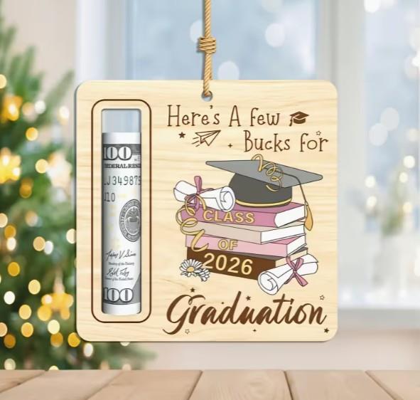 Graduation Money Holder Ornament