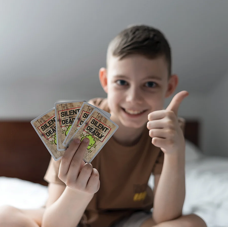 Silent But Deadly® Card Game – Funny Fart Card Game – Ages 10+