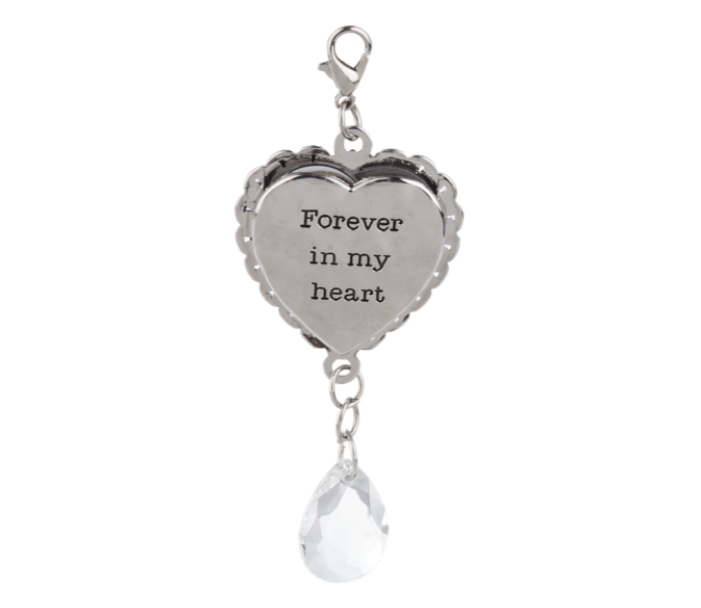 Clip-On Memorial Charm – Keepsake Accent for Bouquets or Personal Use