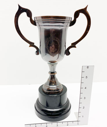 Antiqued Bronze Finish Trophy