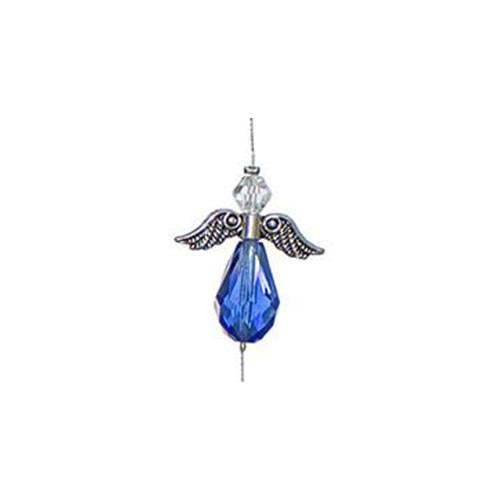 Dark Blue Crystal Guardian Angel Suncatcher – Rainbow Maker