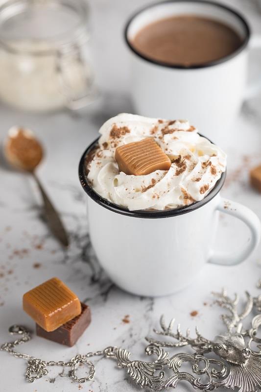 Salted Caramel Hot Chocolate Mix – Single Serve