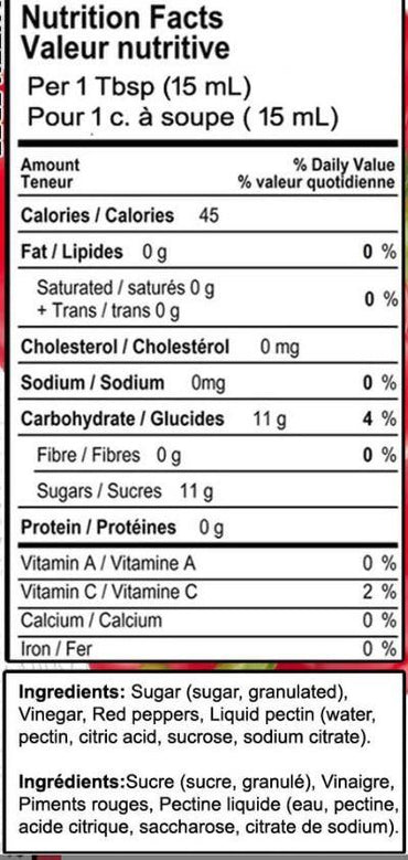 Hot Mamas Mild Red Pepper Jelly