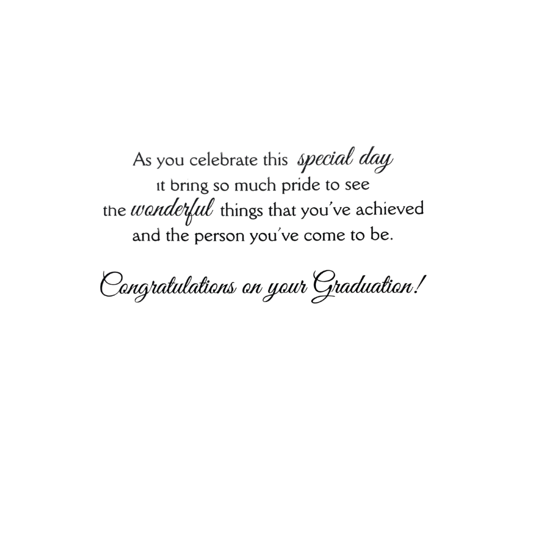 Graduation Card - Granddaughter