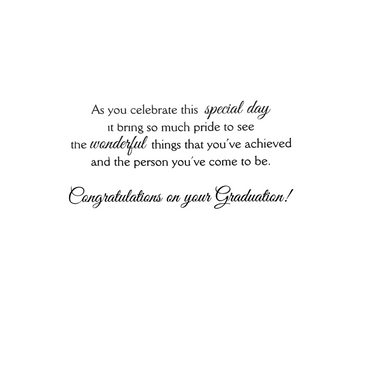 Graduation Card - Granddaughter
