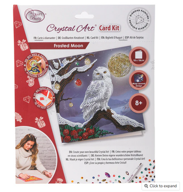 Card Kit "Frosted Moon" Owl