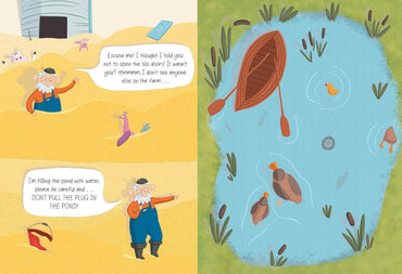 Don’t Open the Barn Door! – Interactive Farm Flap Book