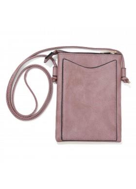 Mauve Wings Crossbody Purse