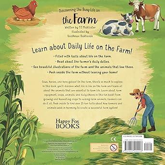 Discovering Life on the Farm – Interactive Board Book