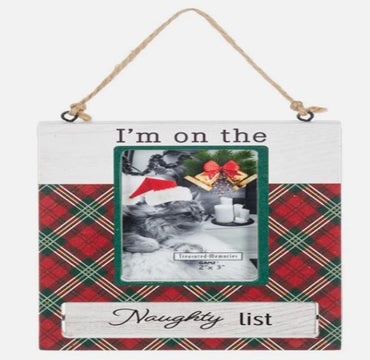 Wooden Pet Ornament Frame – Rotating Message Design,