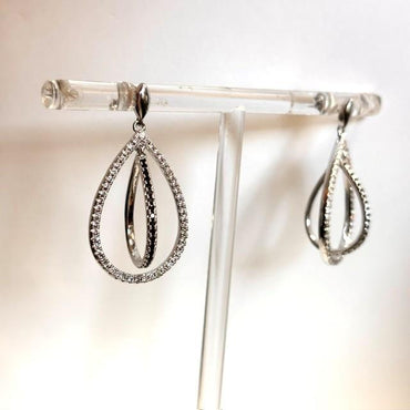 Double Teardrop Earrings