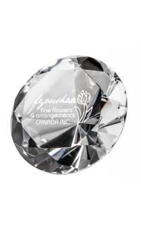 Engravable Diamond Paperweight