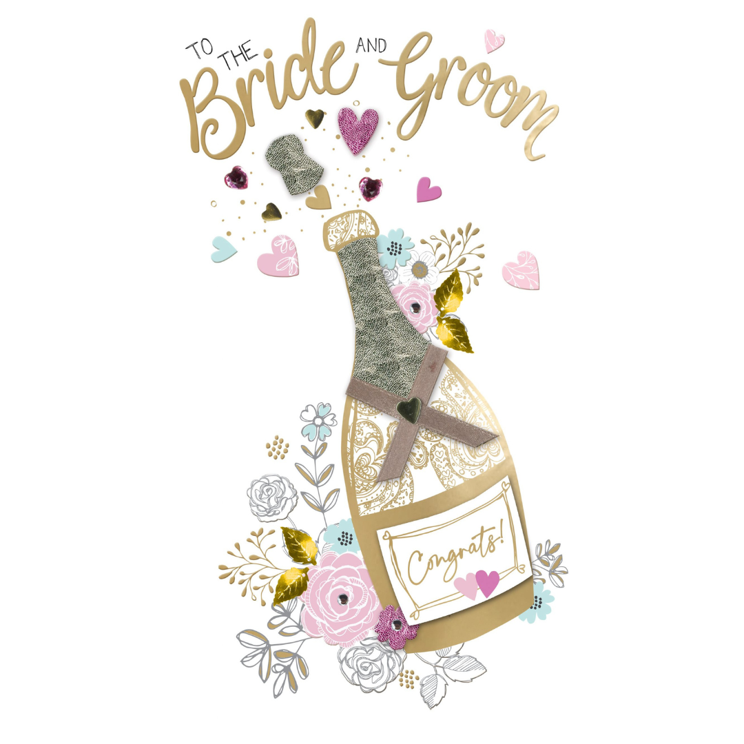 Bride And Groom Card