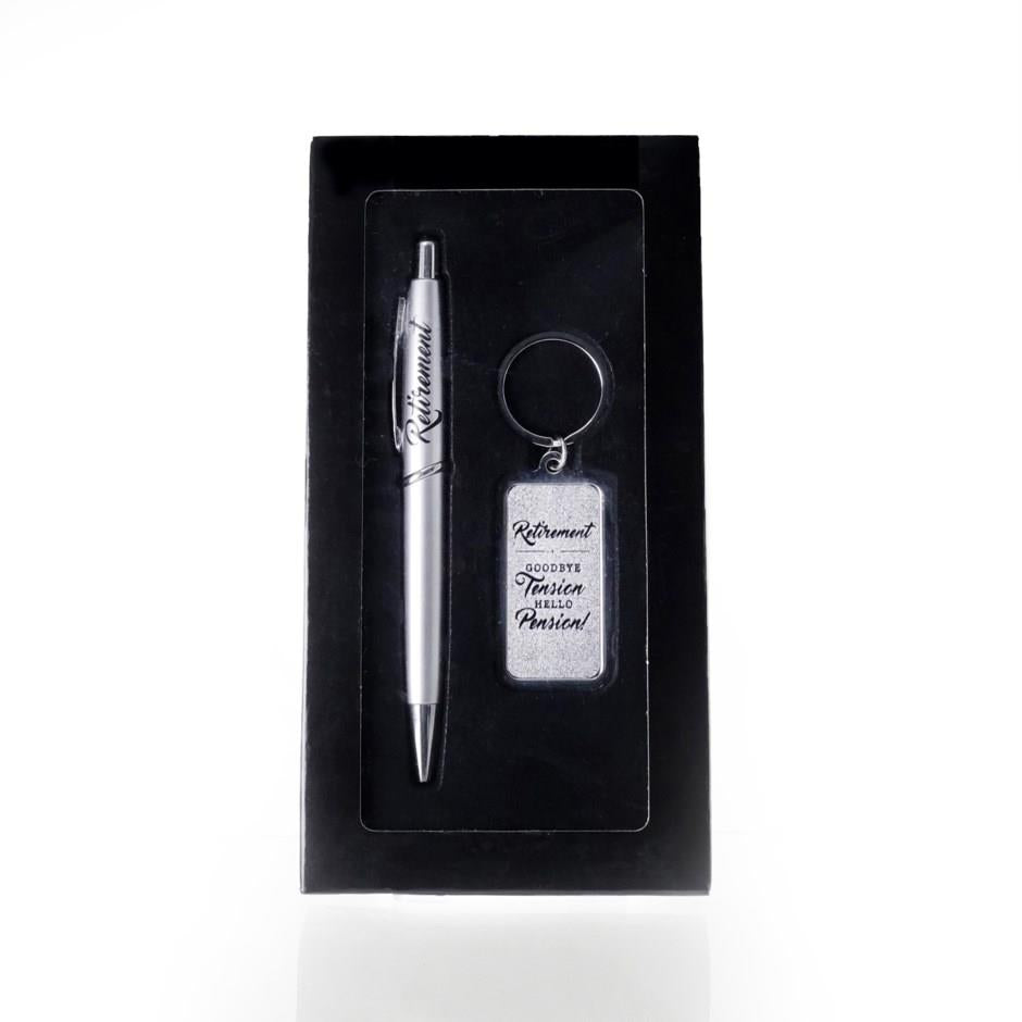 Pen w/Keychain Retire Set