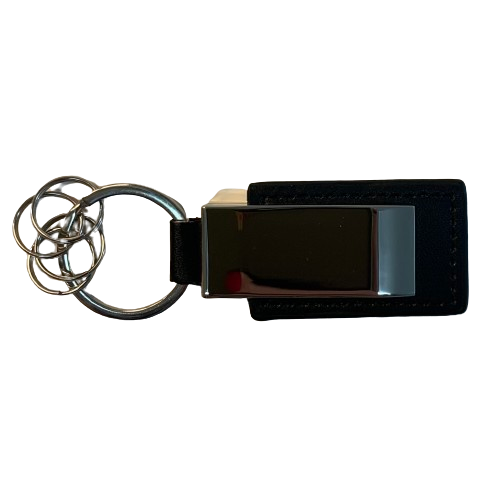 Black and Silver Key Chain