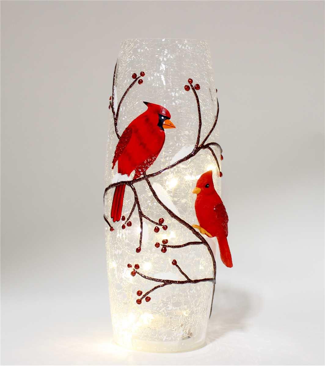 Cardinal LED Hurricane Lamp