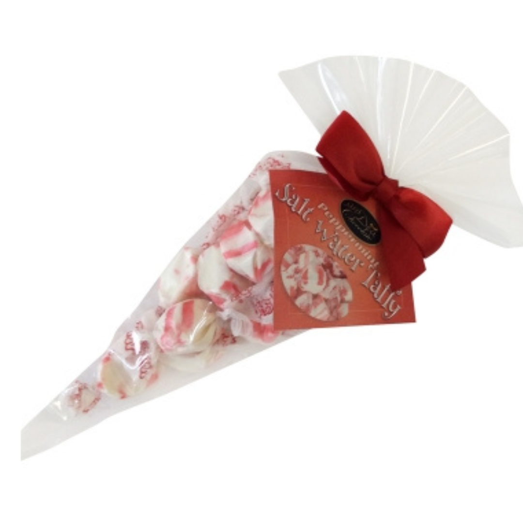 Peppermint Taffy – Classic Red & White Salt Water Taffy