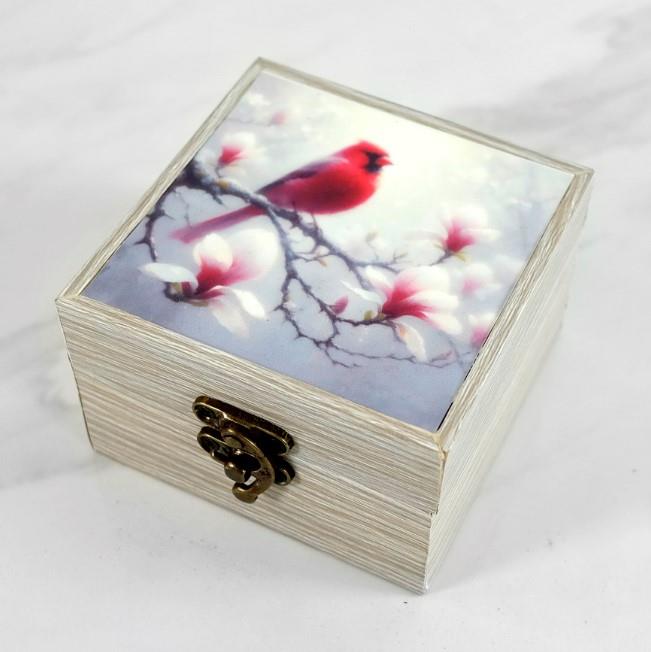 Cardinal Keepsake Box
