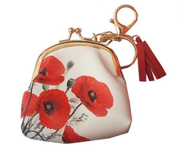 Poppy Change Purse