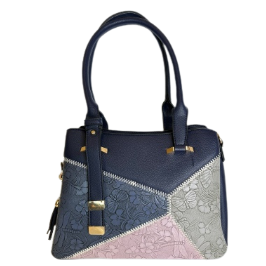 Navy 4-tone Purse "as is"