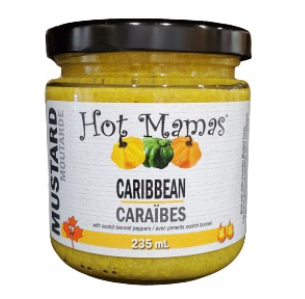 Hot Mamas Caribbean Mustard – Now in 250 ml Jar!