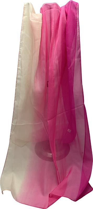 Pink Ombre Scarf – Lightweight Polyester