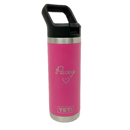 Engraving on Yeti Mugs Brought in