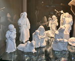 White Porcelain Nativity Set