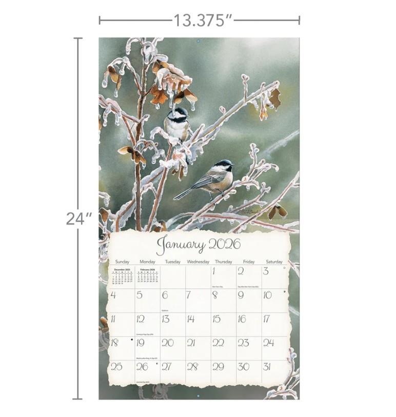Lang Calender 2027 "Songbirds"