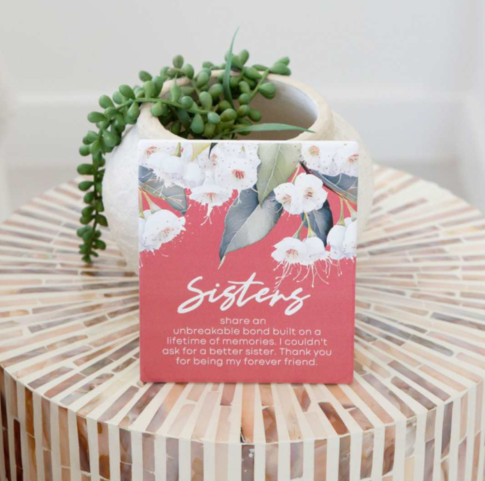 Sisters Verse Plaque