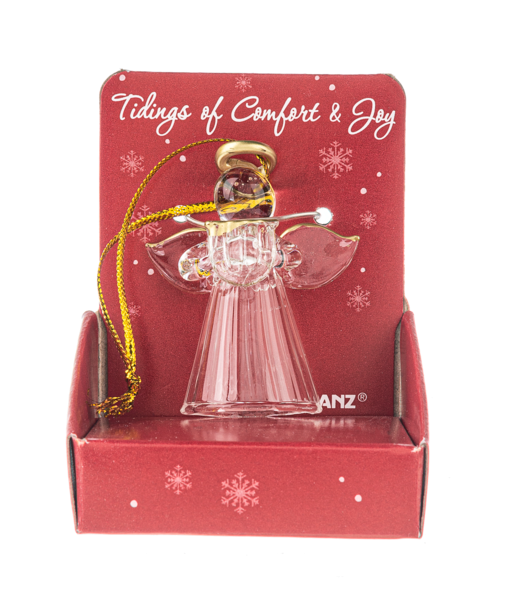 Blessed Angel Glass Ornaments