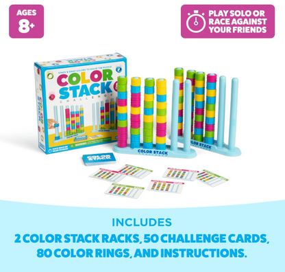 Colour Stack Challenge – Speed & Logic Puzzle Game – 1–2 Players