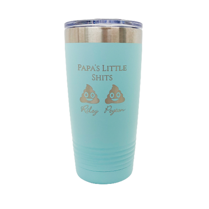 Engraving on Yeti Mugs Brought in