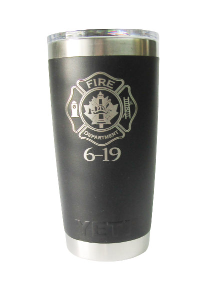 Engraving on Drinkware Brought in with Graphic