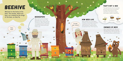 Beehive – Interactive Board Book with Cutouts & Shapes