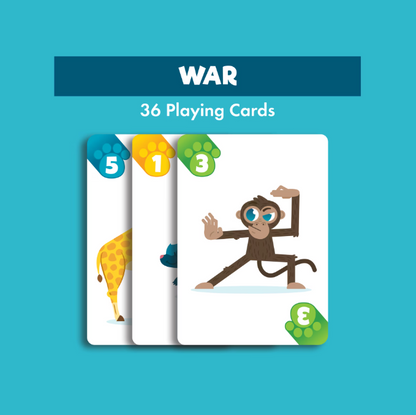 Chuckle & Roar Super 6 Pack – 6 Classic Card Games – Ages 4+