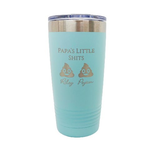 Engraving on Drinkware Brought in with Graphic