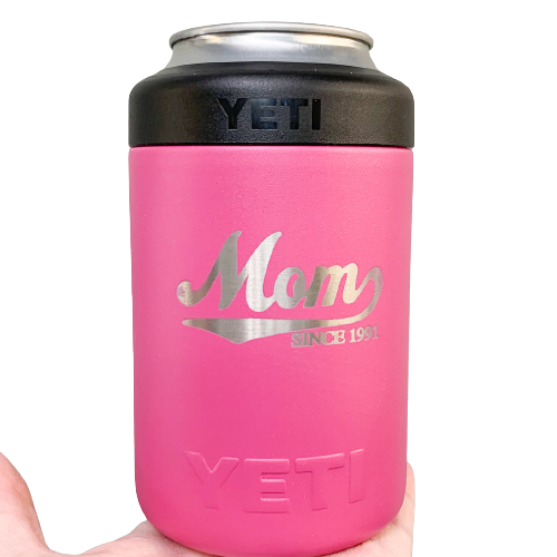 Engraving on Yeti Mugs Brought in