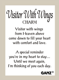 Visitor Wtih Wings Pocket Coin