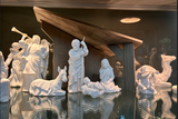 White Porcelain Nativity Set