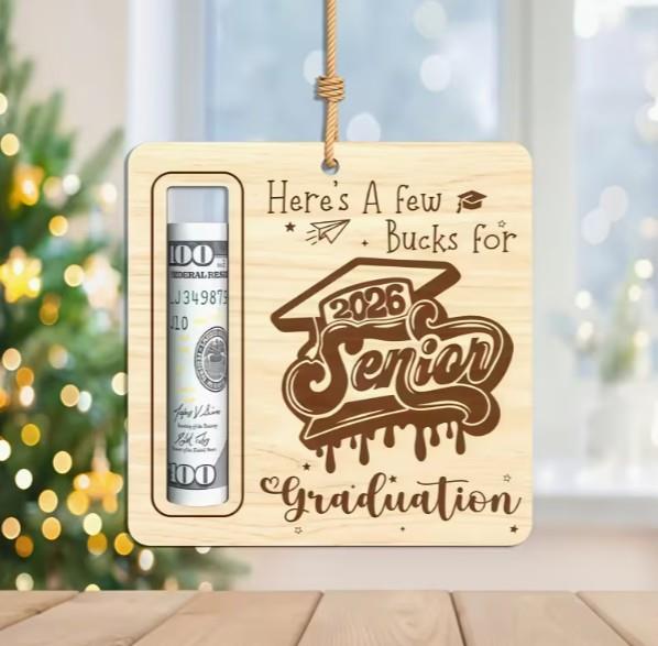 Graduation Money Holder Ornament
