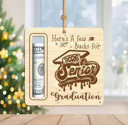 Graduation Money Holder Ornament