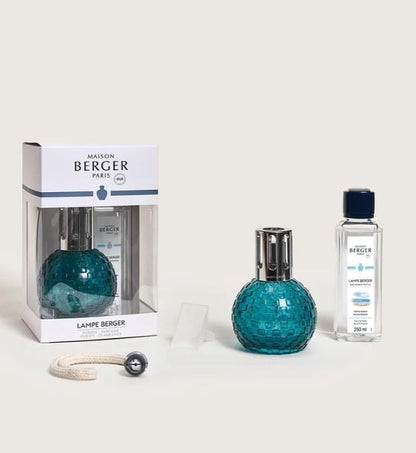 Teal Disco Fragrance Lamp with Ocean Breeze – Maison Berger
