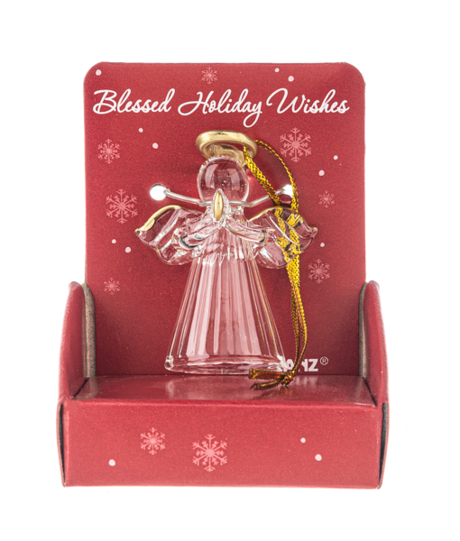 Blessed Angel Glass Ornaments