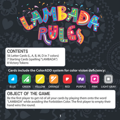 LAMBADA Card Game – Word, Strategy & Family Game