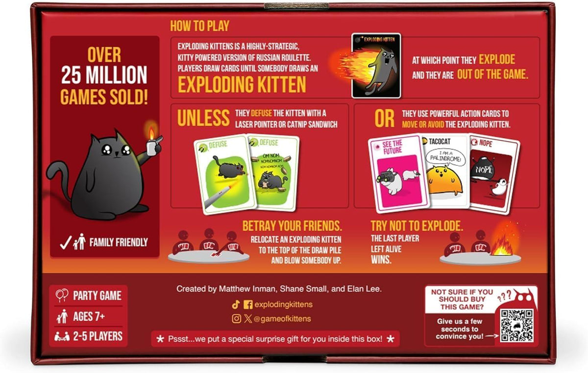 Exploding Kittens Card Game