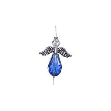 Dark Blue Crystal Guardian Angel Suncatcher – Rainbow Maker