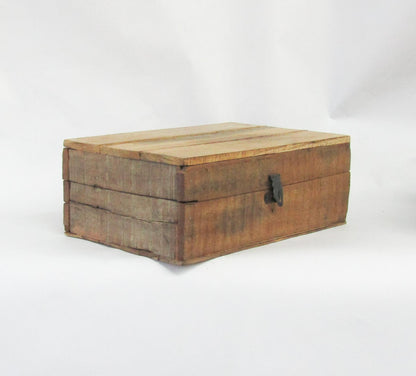 Reclaimed Wood Box - Large
