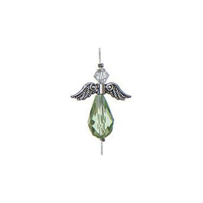 Green Crystal Guardian Angel Suncatcher – Rainbow Maker
