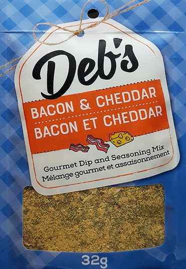 Deb’s Dips Bacon & Cheddar Gourmet Dip Mix